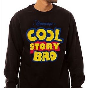 Doughpe Cool Story Bro Crewneck Sweatshirt